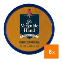 De Vergulde Hand - Orginele Scheerzeeptablet - 6x 75g - thumbnail