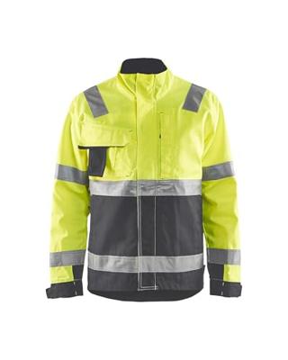 Blåkläder Jack High-Vis 40641811 | High-Vis Geel/Medium Grijs | Maat XXL - 7330509674512