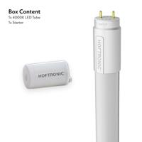 Set van 10 LED TL Buizen 150cm - T8 G13 Fitting - 24 Watt 2640 lumen (110/W) - 4000K neutraal wit - Flikkervrij - Vervangt 58 Watt (58W/840) - Incl. Starter - thumbnail