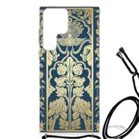 Samsung Galaxy S23 Ultra Case Beige Flowers - thumbnail