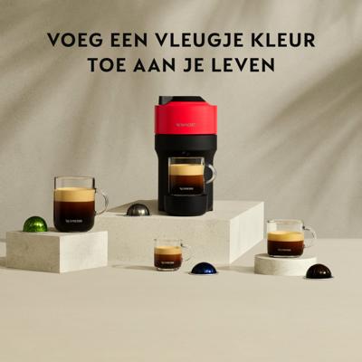 Krups Nespresso Vertuo Pop XN9205 Nespresso Rood Krups Nespresso Vertuo Pop XN9205 Nespresso Rood