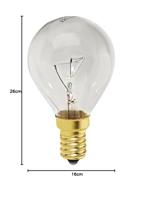 Xavax Ovenlamp 40 W Hittebestendig Tot 300° E14 Druppelvormig Helder - thumbnail