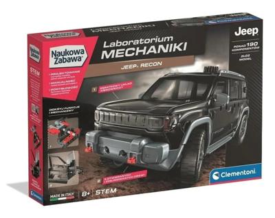 Clementoni Wetenschappelijk Speelgoed - Mechanica Laboratorium: Jeep Recon