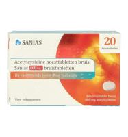Sanias Acetylcysteine 600mg 20 Bruistabletten - thumbnail