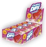 Chupa Chups Chupa crazy dips strawberry (24x 14gr) - thumbnail