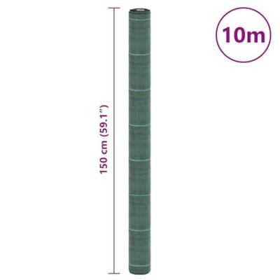 Worteldoek 1,5x10 m polypropeen groen