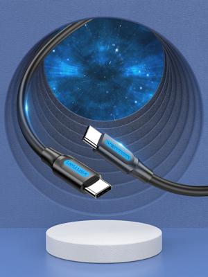 Kabel USB-C naar USB-C Vention COTBG Zwart 1,5 m