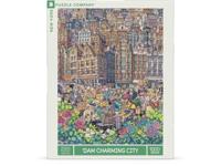 New York Puzzle Company 'Dam Charming City - 1000 stukjes - thumbnail