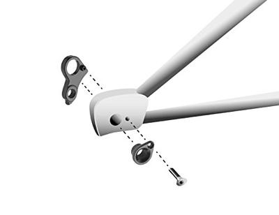 Derailleurpad Marwi GH-176 Cube (hanger + axle cap)