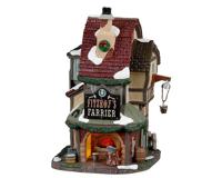 Lemax fitzroy&apos;s farrier verlicht kersthuisje Caddington Village 2023 - thumbnail