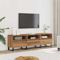 Tv-meubel 150x30x44,5 cm bewerkt hout artisanaal eikenkleur - thumbnail