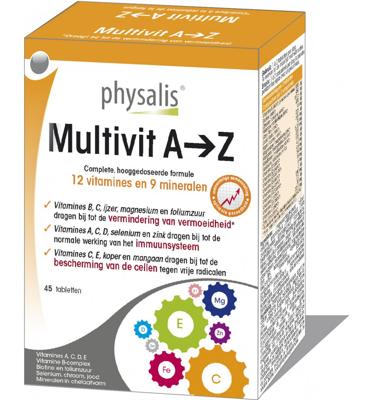 Physalis Multivit A-Z 45 Tabletten