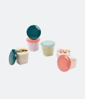 Set Lunchboxen Babymoov A004318 Multicolour 3 Stuks - thumbnail