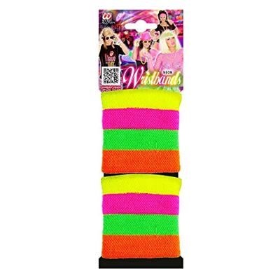 Polsbanden neon meerkleurig