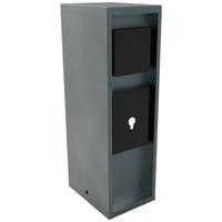 BOLD 10620 Buitenstopcontact 3-voudig Antraciet Zonder kabel, Met schakelaar, Met timer, Bestuurbaar via App, Programmeerbaar - thumbnail