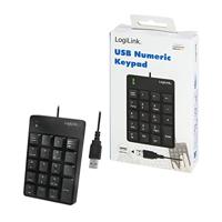 LogiLink ID0184 USB Numeriek toetsenbord Zwart - thumbnail