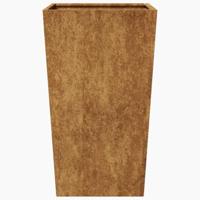 Plantenbakken 2 st 45x45x75 cm weervast staal - thumbnail