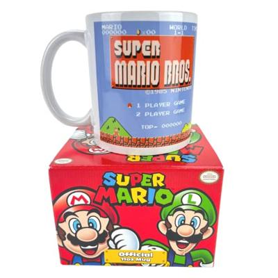 Super Mario Mok - Retro Title