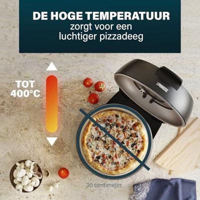 Princess Oven Pro Pizzaoven Controlelampje, Timerfunctie, CoolTouch-behuizing
