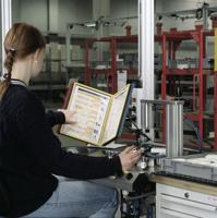 Durable Standaard voor bureaustandaard VARIO TABLE 10 - 5570 Rood, Geel, Groen, Blauw, Zwart DIN A4 Aantal meegeleverde displaypanels 10 - thumbnail