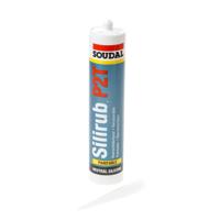 Soudal Silirub P2T | Beglazingskit | Transparant | 300 ml - 118973 - thumbnail