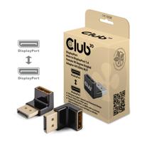 club3D CAC-1008 DisplayPort Adapter [1x DisplayPort stekker - 1x DisplayPort bus] Zwart - thumbnail