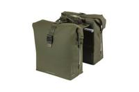 Dubbele fietstas Basil SoHo Nordlicht MIK 41 liter 15 x 31 x 38 cm - Moss Green - thumbnail