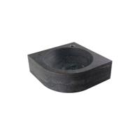 Fontein Sanilux Rondo Hardsteen 30x30x10cm Kwartrond met kraangat - thumbnail