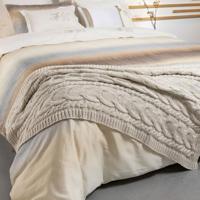 Dommelin Dommelin Plaid Maxi Wol Mix Naturel 90x150 cm - thumbnail