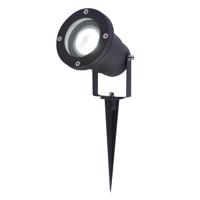 Sydney LED prikspot - Dimbaar - Kantelbaar - GU10 4 Watt 345 Lumen - 6500K daglicht wit - IP64 Waterdicht - Zwart - thumbnail