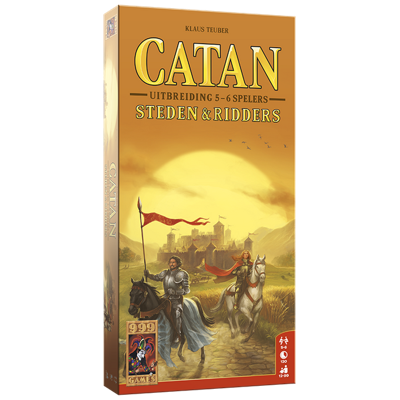 999Games 999 games catan: uitbreiding steden & ridders 5/6 spelers bordspel