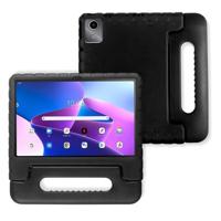 Lunso Lenovo Tab M11 - EVA Schokbestendige Kinderhoes met handvat - Zwart - thumbnail