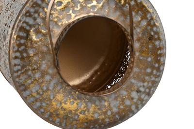 Set van placemats Home ESPRIT Gouden Metaal 24 x 24 x 32 cm