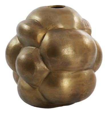 Light & Living Vaas 'Noor' 30cm hoog, kleur Antiek Brons