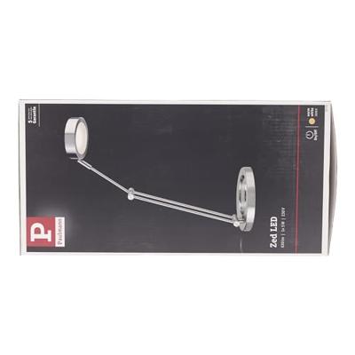 Paulmann Zed 70245 LED-bureaulamp LED LED vast ingebouwd 6.7 W IJzer
