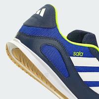 adidas Super Sala III Zaalvoetbalschoenen (IN) Blauw Donkerblauw Wit Neongeel - thumbnail