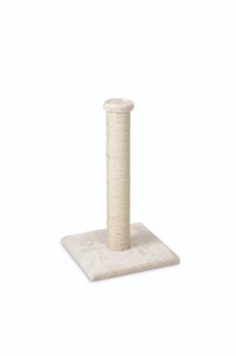 Beeztees gina - krabpaal - beige - 34x34x60 cm