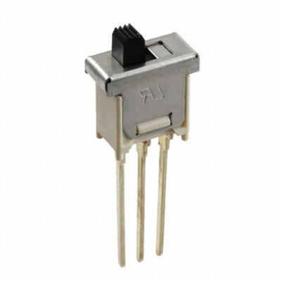 C & K Switches TS01WQE Slide Switch TS Series Schuifschakelaar 120 V/AC, 28 V/DC 3 A 1x aan/aan 1 stuk(s) Bulk