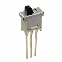 C & K Switches TS01WQE Slide Switch TS Series Schuifschakelaar 120 V/AC, 28 V/DC 3 A 1x aan/aan 1 stuk(s) Bulk - thumbnail