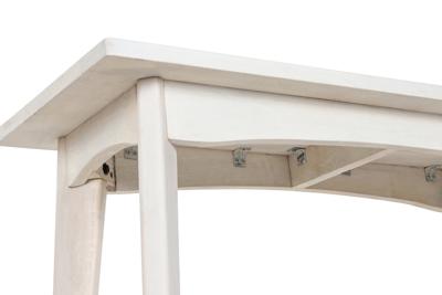 Wandtafel Home ESPRIT Wit Mangohout 115 x 45 x 75 cm