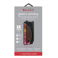 InvisibleShield Glass+ Privacy displaybeschermfolie (van gehard glas, geschikt voor iPhone XS Max) - thumbnail