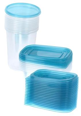 Opslagdozen Lifetime Groen Transparant Plastic Met deksel (50 Stuks) Opslagdozen Lifetime Groen Transparant Plastic Met deksel (50 Stuks)