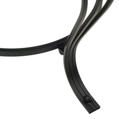 VidaXL Vuurplaats met pook 49 cm staal