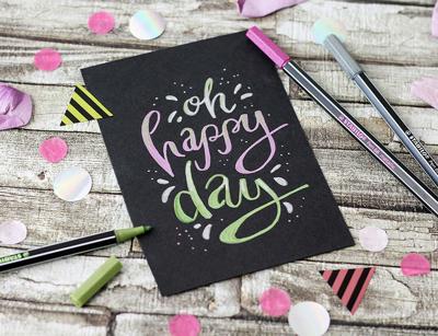 Viltstift STABILO Pen 68/810 medium metallic goud | 10 stuks