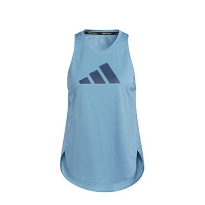 adidas Performance Designed4Training sporttop blauw adidas Performance Designed4Training sporttop blauw