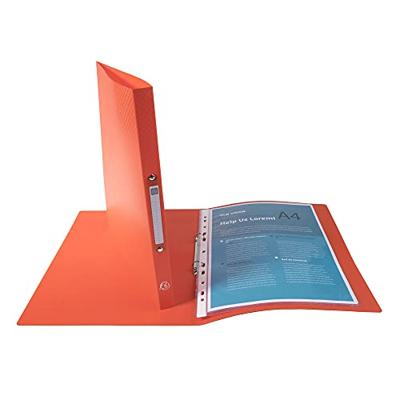 Ringband Exacompta A4 2-rings O-mech 15mm PP rood