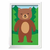 Ravensburger CreArt Wild Bear - thumbnail