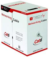 Techly ITP9-FLU-0305 netwerkkabel Grijs 305 m Cat6 U/UTP (UTP) - thumbnail