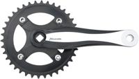 MIRANDA crankstel "beta 1r plus" crankset beta 1r plus 170mm 38t b/sil. - thumbnail