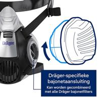Dräger X-plore halfgelaatsmasker - 3300M - zonder filters - thumbnail